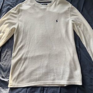 Polo Ralph Lauren White Long Sleeve Shirt